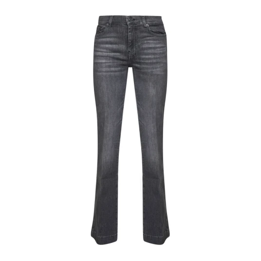 7 For All Mankind Dame Jeans Svart W27,