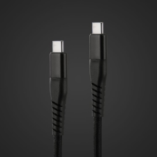 Linocell Premium Kevlar Usb-c 3.2-kabel Svart