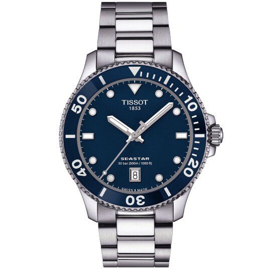 Tissot Seastar 1000 40MM T1204101104100 - Herre - 40 mm - Analog - Kvarts urverk - Safirglass