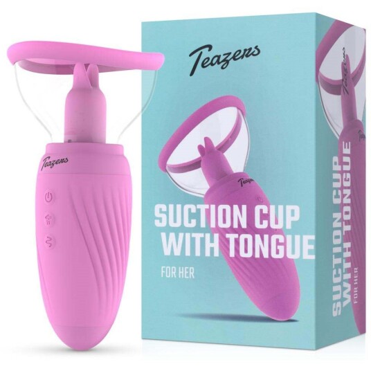 Teazers Suction Cup With Clitoris Vibrator