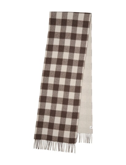 Becksöndergaard Florenca Scarf - Brown - ONE SIZE Becksöndergaard Florenca Scarf - Brown - ONE SIZE