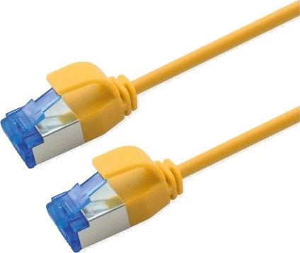 Roline 21.15.4322 100 2 M Cat6a S/Ftp S Stp Rj 45 Rj 45 Gult