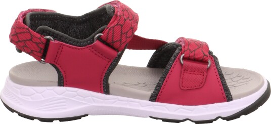Superfit Criss Cross Sandaler Rød/Grønn 29