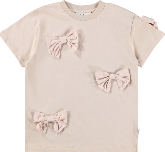 Molo T skjorte Rosa Soft Powder Molo 2 år (92) T skjorte Beige Molo T skjorte Rosa Soft Powder Molo 2 år (92) T skjorte Beige
