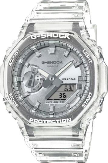 Casio Herreklokke GA 2100BM 7A8ER G Shock Sølvfarget/Resinplast Casio Herreklokke GA 2100BM 7A8ER G Shock Sølvfarget/Resinplast