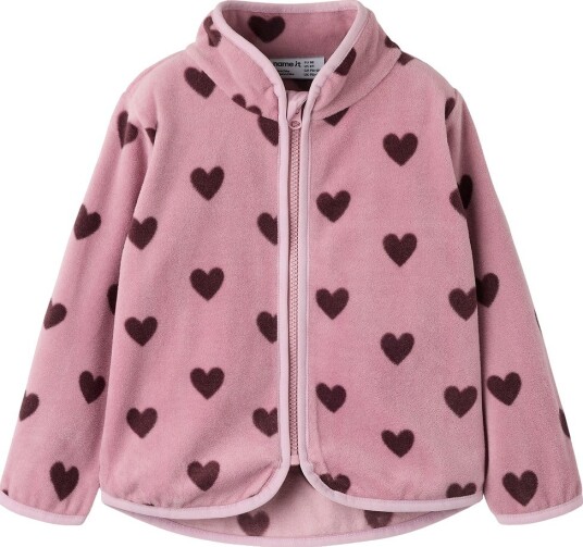 Name It Nmfolajas Nreg Fleece Jacket   MAUVE SHADOWS   104