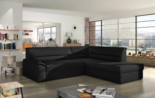 Lavette Sovesofa med Divan Svart