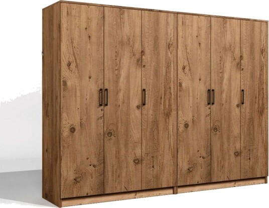Olera Garderobe 240x180 cm - Natur