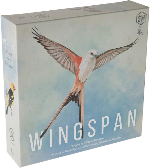 Asmodee Wingspan 2. utgave Brettspill med Fugler og Strategi Asmodee Wingspan 2. utgave Brettspill med Fugler og Strategi