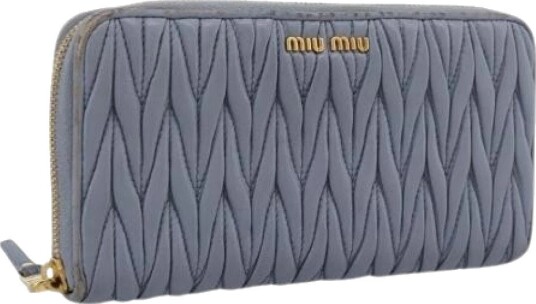 Miu Miu Pre owned Dame Pre owned Blå ONE SIZE, Miu Miu Pre owned Dame Pre owned Blå ONE SIZE,