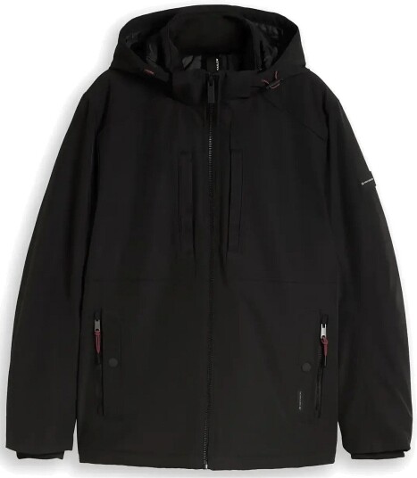 Tom Tailor Padded Jacket With Hood BLACK XXL