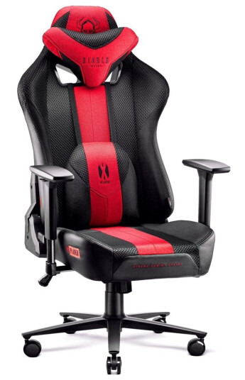 Fotel Diablo Chairs X-Player 2.0 King Size Antracytowo-Karmazynowy