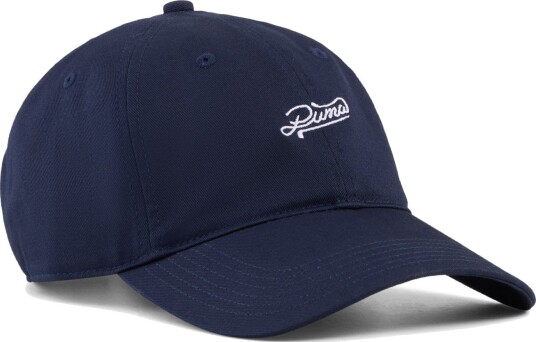 Puma W S Script Dad Cap Capser Deep Navy