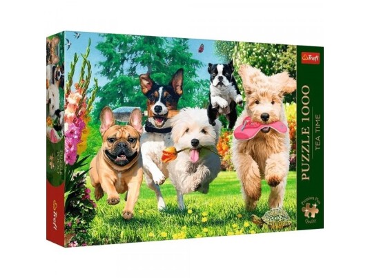 Trefl Puzzle 1000 Stykker Premium Plus Tea Time Trouble Kommer!