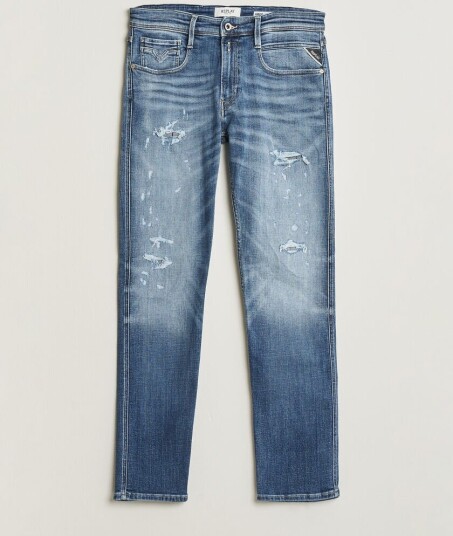 Replay Anbass 10 Years Wash Jeans Medium Blue