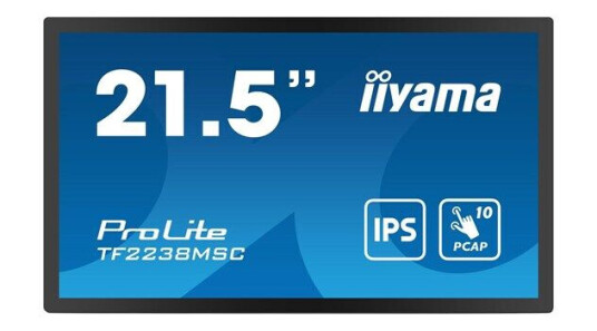 iiyama ProLite 21.5" IPS PC-skjerm 1920x1080 FHD med HDMI