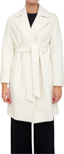 Max Mara Dame Frakker Hvit L, Max Mara Dame Frakker Hvit L,