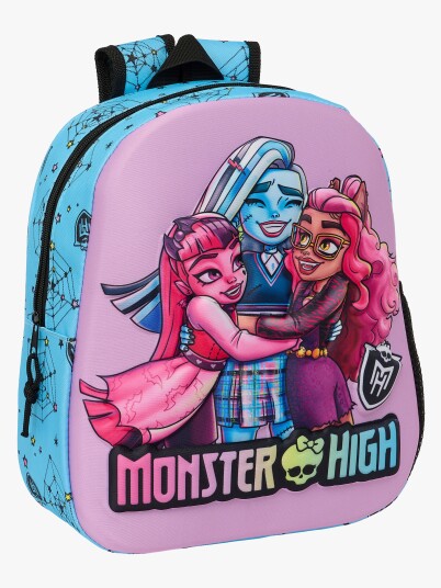 Monster High 3d Ryggsekk 8,5l Blå/lilla