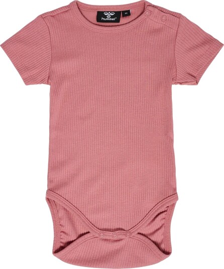 Hummel Body k/e hmlRene Rib Mesa Rose Hummel 62 Kortermet body Rosa
