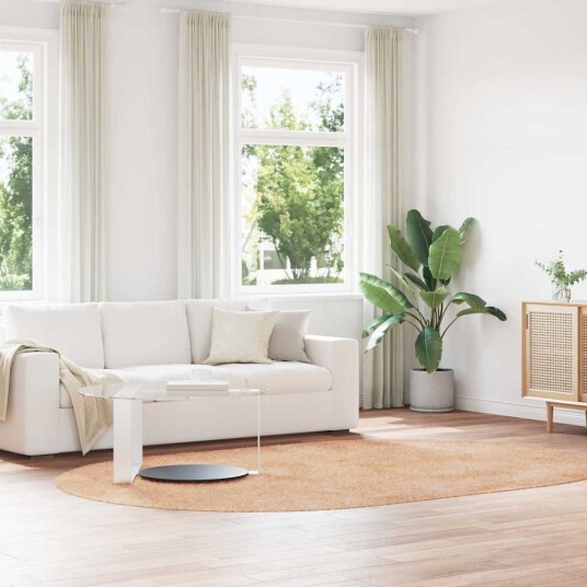  Flossteppe med lang luv NAVARRA beige 300x200 cm polyester 8721158559197