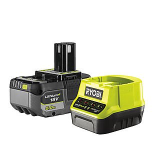 Ryobi batteri og lader kit rc18120 150x