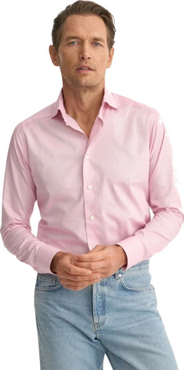 Eton Herre Skjorter Rosa L,