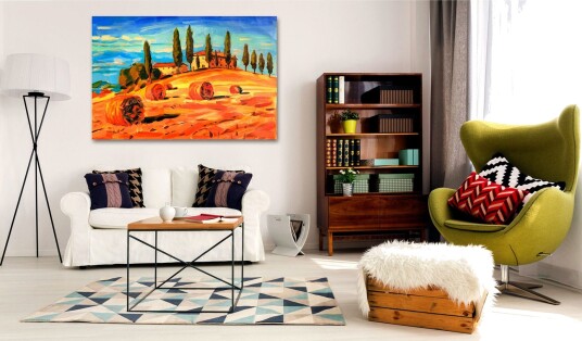 Tavle August In Tuscany 90X60 Artgeist sp. z o. o.