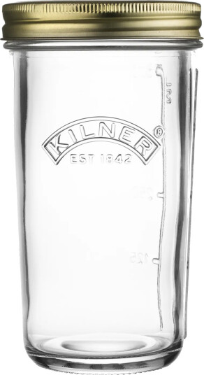 Kilner Kilner WIDE konserveringsglass Klar gull 0,5 L Kilner Kilner WIDE konserveringsglass Klar gull 0,5 L
