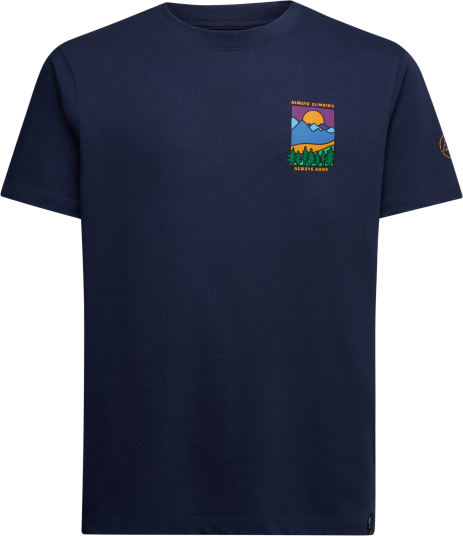 La Sportiva Men"s Always Climbing T Shirt Night Sky M