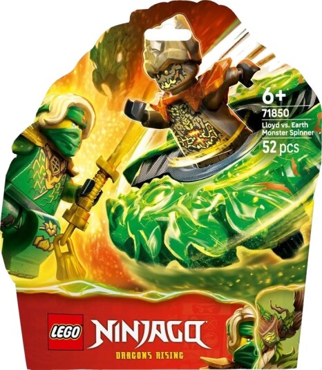 Lego Lloyd Mot Jordmonster Spinner Lego Lloyd Mot Jordmonster Spinner