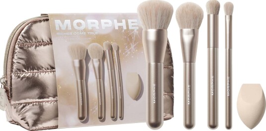 Morphe Holiday 2026 Riches Come True 5-Piece Brush & Tool Set