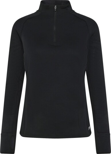 2XU Ignition Haptic 1/4 Zip BLACK/SILVER REFLECTIVE XS