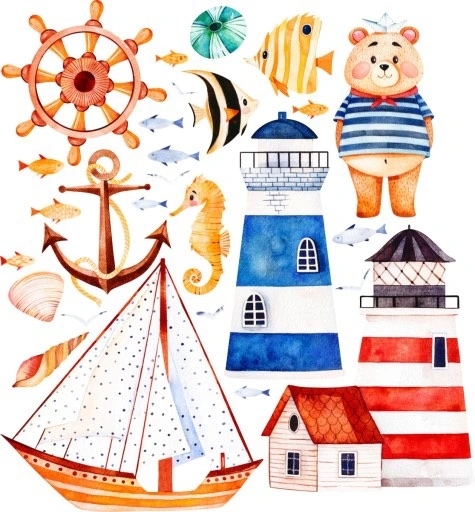 Veggklistremerke Havtema Veggklistremerke Havtema