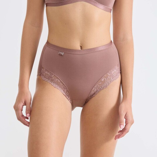 Sloggi Truser 2P Romance Maxi Mørkrosa 42 Dame Sloggi Truser 2P Romance Maxi Mørkrosa 42 Dame