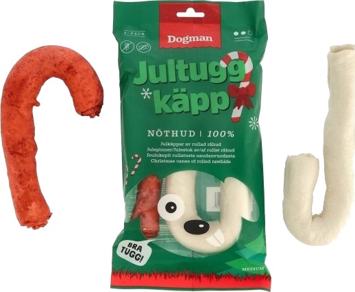 Dogman Jultugg Käpp 2P 20 cm 20 cm Dogman Jultugg Käpp 2P 20 cm 20 cm
