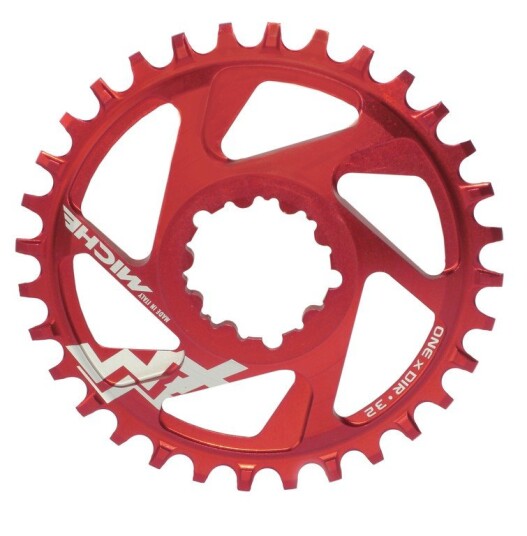 Miche XM Drev Til MTB  Direkt Mount SRAM 6 mm offset 30T Orange