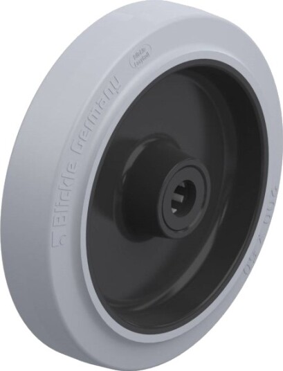 Blickle 103457 Poev Plasthjul 200/20R-Sg, Hjuldiameter 200 Mm, Bæreevne (Maks.) 500 Kg, 1 Stk