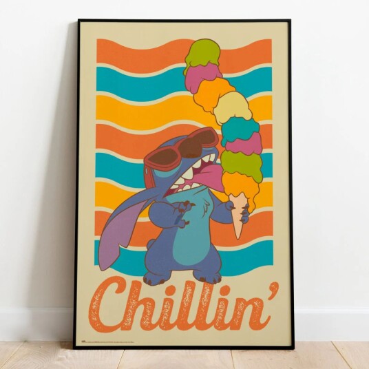 Disney's Lilo and Stitch Plakat Chillin    91,5 x 61 cm