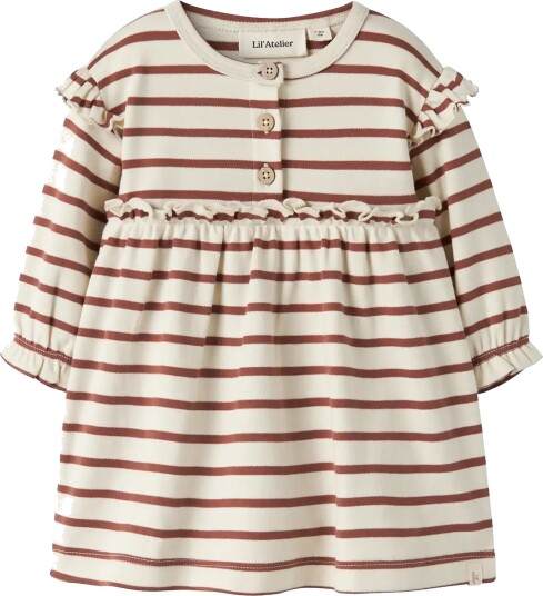 Lil"Atelier Nbflimia Mia Ls Body Dress Lil Cream 62 Lil"Atelier Nbflimia Mia Ls Body Dress Lil Cream 62