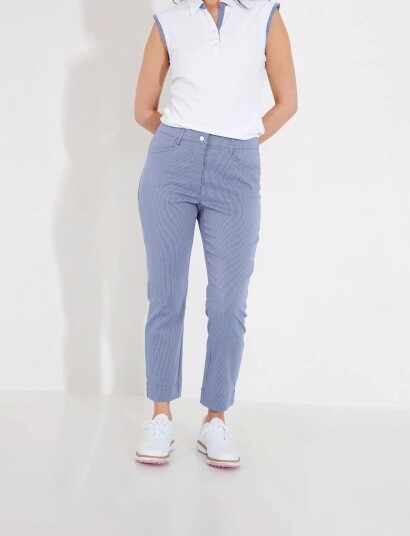 Abacus Lds Bovey 7/8 Trousers Blue 40