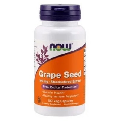 Now grape seed 100 mg 100 kapsler Now grape seed 100 mg 100 kapsler
