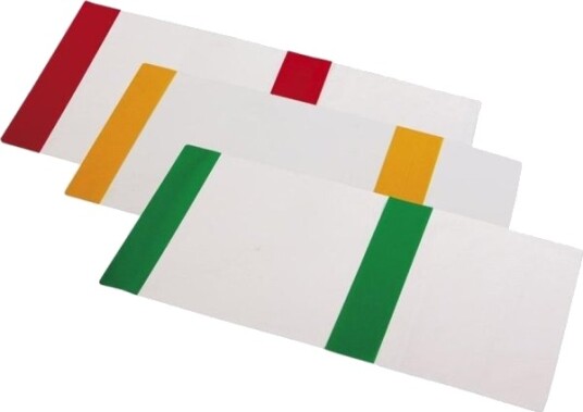 Pantaplast A5 Pvc Notatbokomslag Med Regulering Mix 10 Stk.