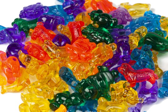Pearl'n Fun Dyremix Gjennomsiktig Bøtte 100 g