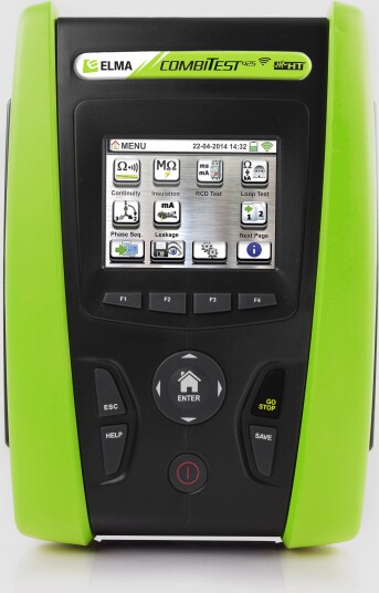 Ht Instruments Installasjonstester Combitest 425 WiFi, Touchskjerm, Inkl. Batterier