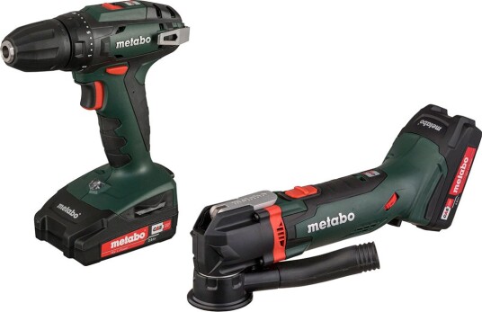 Metabo Maskinsett BS 18 + MT 18 LTX Med Batteri 18v