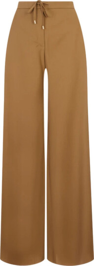 Max Mara Studio Dame Bukser Brun XS,
