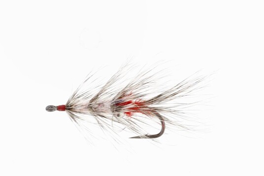 Unique Flies Vaskebjørnen Uv Gamakatsu Ls5013 #6 Grey/red