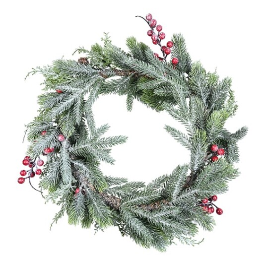 DGA Christmas Wreath w/ice finish 15961220