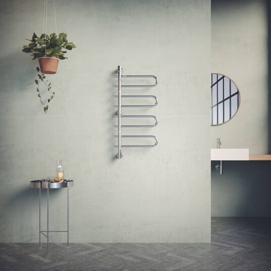 Nordhem Vaxholm Håndkletørker 440x940 mm, Strøm, Rustfritt Stål