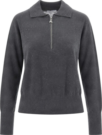 Patrizia Pepe, Dame, Topper, Grå, XS,